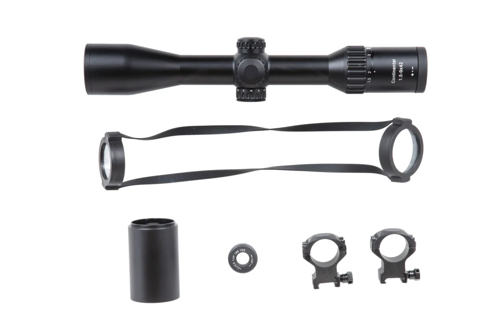 Vector Optics CONTINENTAL X6 1,5-9X42 G4 HUNTING lovecký puškohled