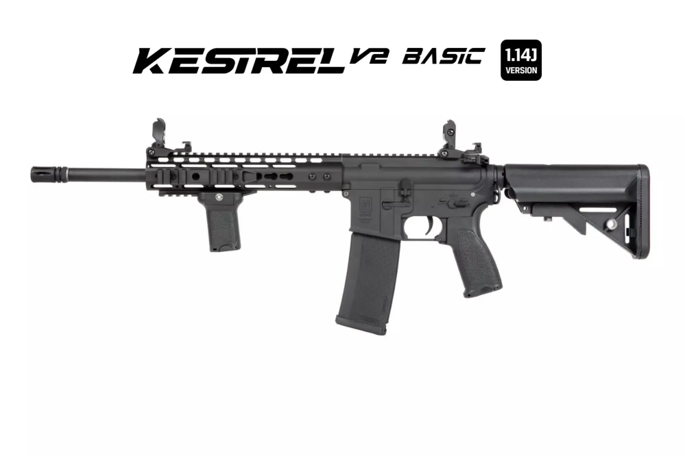 Airsoft geweer Specna Arms SA-E09 EDGE™ Kestrel™ ETU 1.14 J Zwart