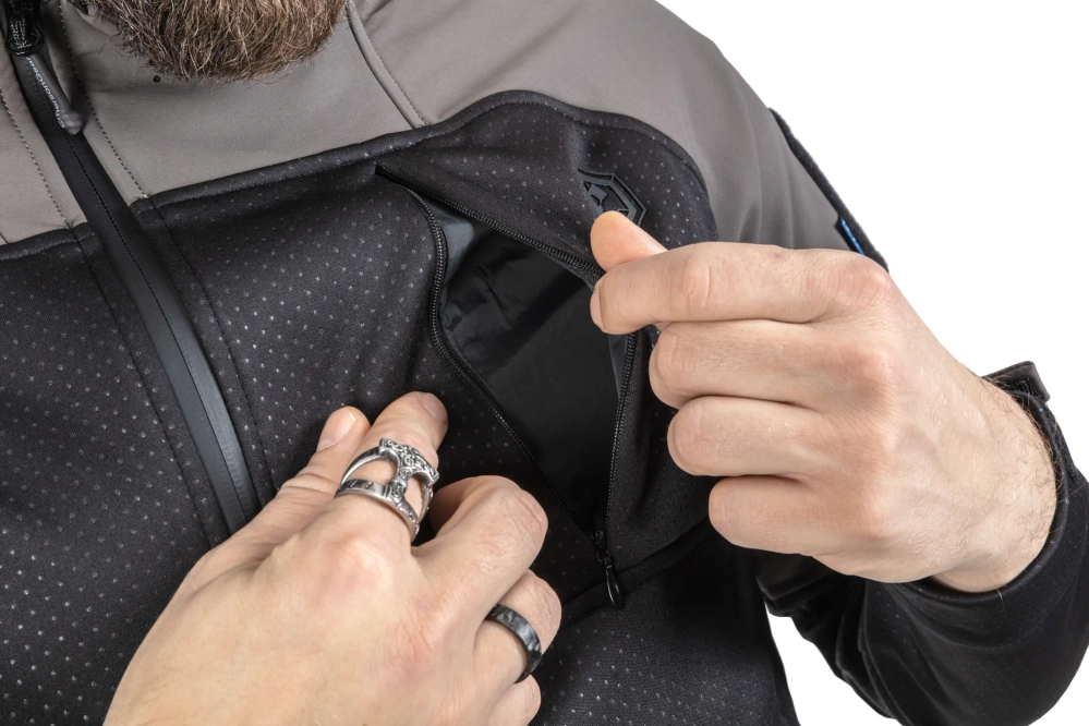 Kurtka softshell Emerson Gear Blue Label Rhinoceros Czarna