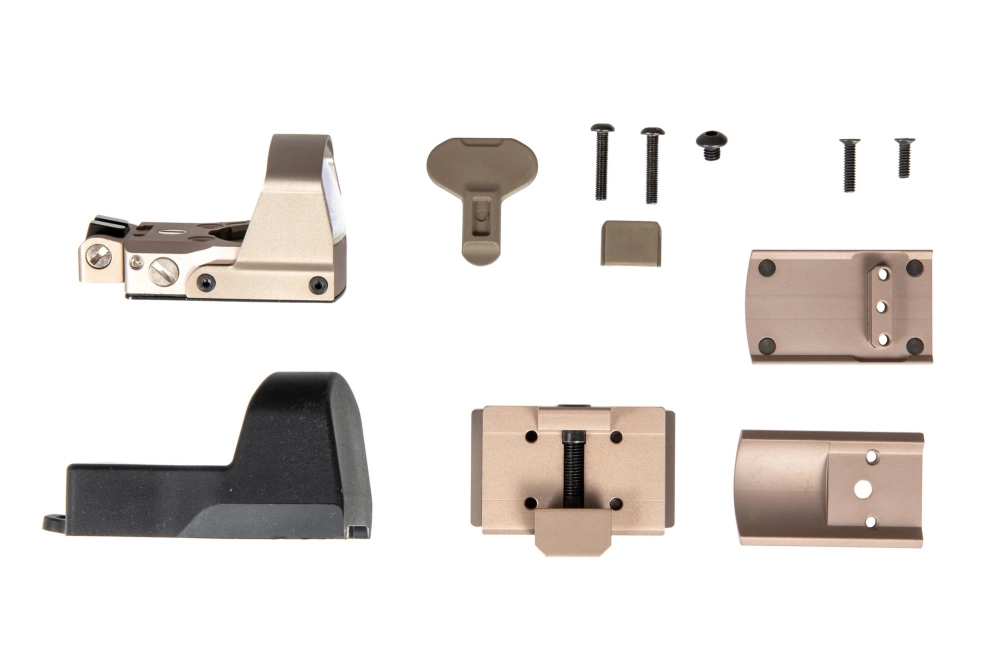 DP Pro Red Dot Sight Replica - Dark Earth