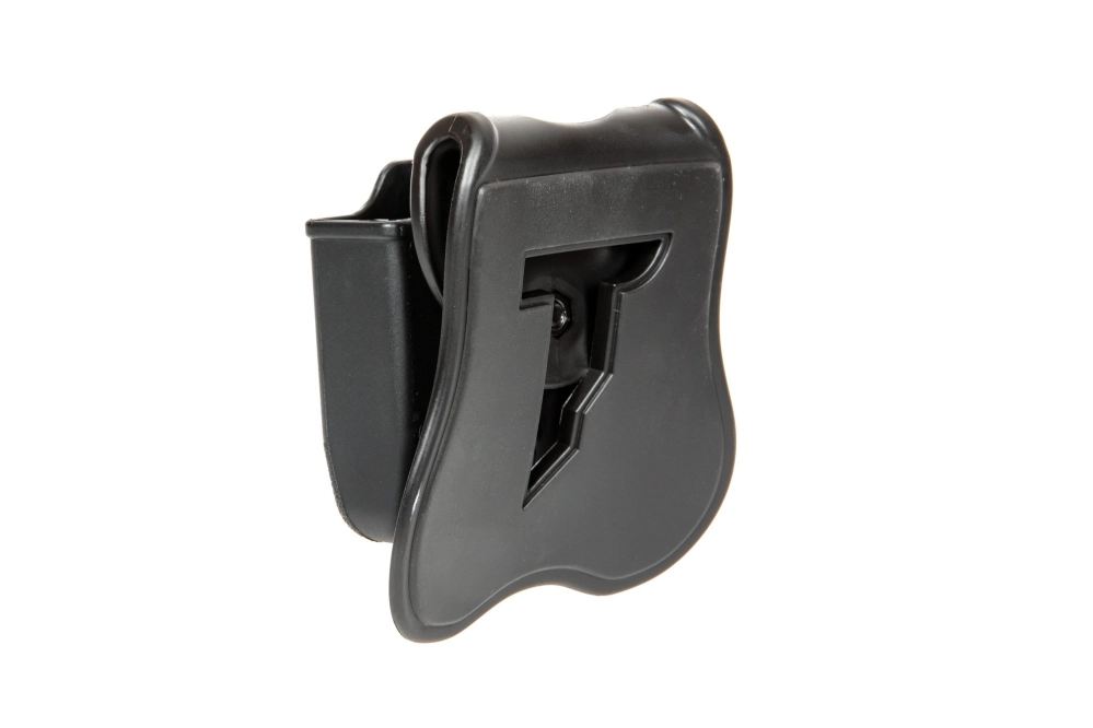 Ładownica na 2 magazynki pistoletowe (Glock / Sig ) - czarna