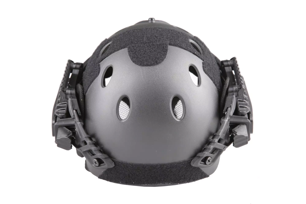 FAST PJ G4 Systeem replica helm met gelaatsscherm - zwart