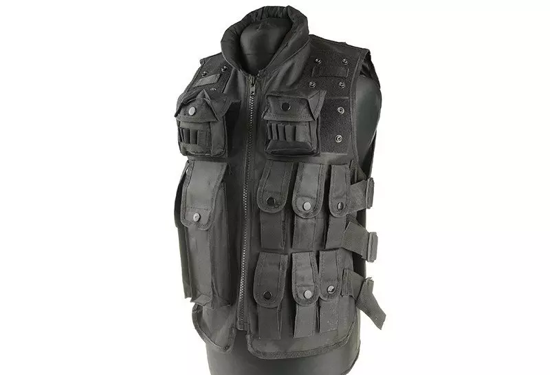 Chaleco táctico Policía - negro