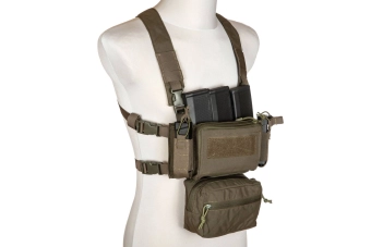 Gilet tactique Tout usage Chest rig Wenator+ olive