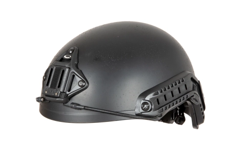 Casco Ballistic Aramid Heavy Version réplica L/XL negro