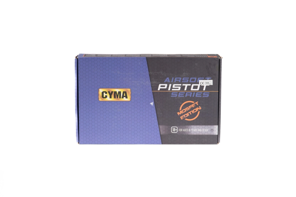 Electric Pistol Replica CM127S MOSFET Edition - Black (OUTLET)