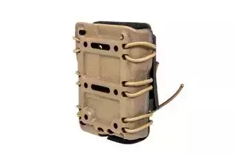 SMC 5.56 Magazine Pouch with flocking (QD Belt) - dark earth