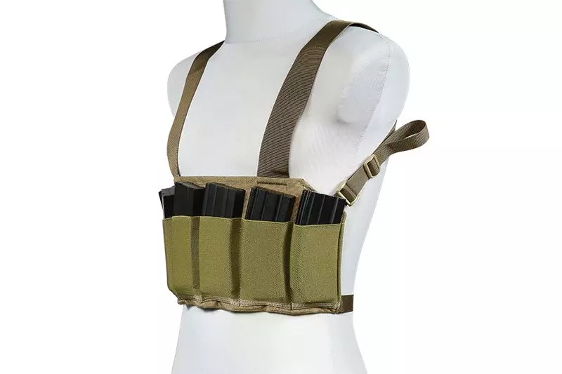 Chaleco de perfil bajo Speed Chest rig - Coyote Brown