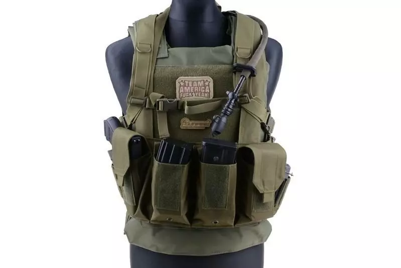 Chest Rig type tactical vest - black