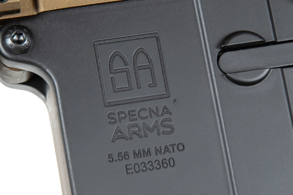 Karabinek ASG Specna Arms SA-P22 Prime™ HAL™ ETU z silnikiem bezszczotkowym Half-Bronze