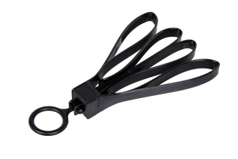 Replica disposable handcuffs Black