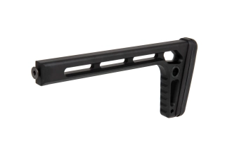 Minimalistische flacon met skelet en vatting 1913 - Zwart