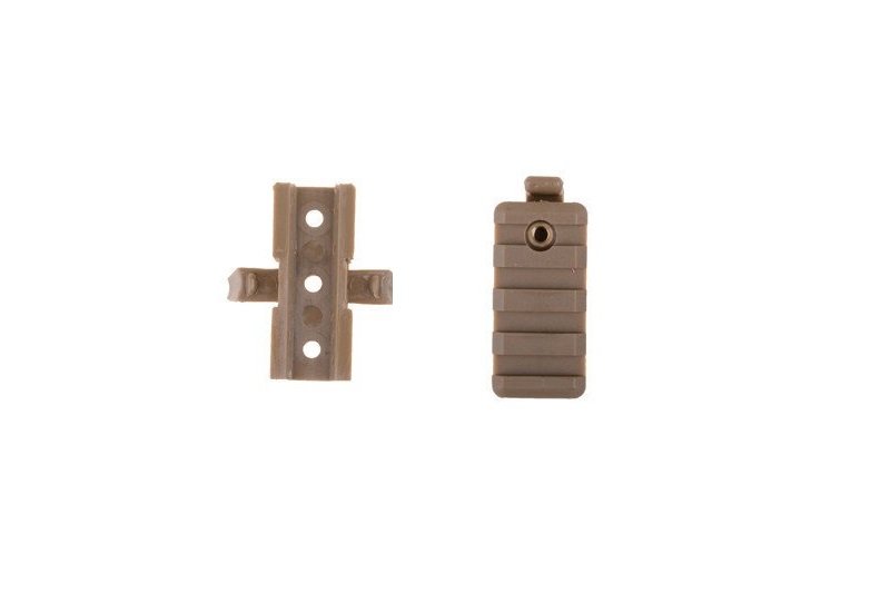 Juego de raíles monturapara cascotipo FAST - bronceado