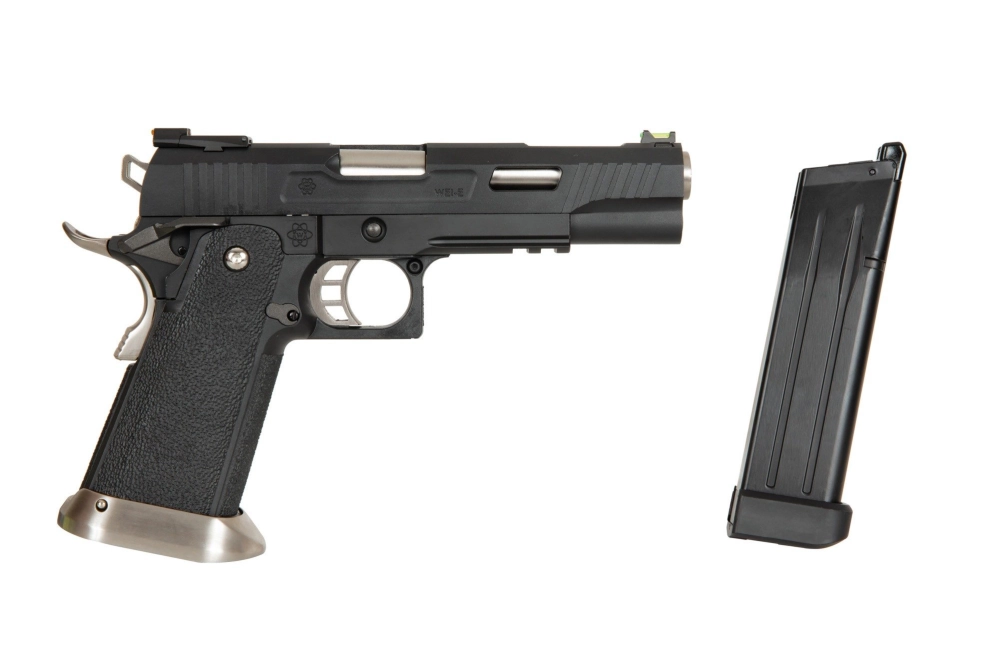 Hi-Capa 5.1 Force Maple Leaf pistol replica - black