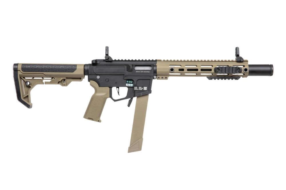 airsoft Specna Arms SA-FX02 FLEX™ HAL ETU™ Half-Tan Machine Gun
