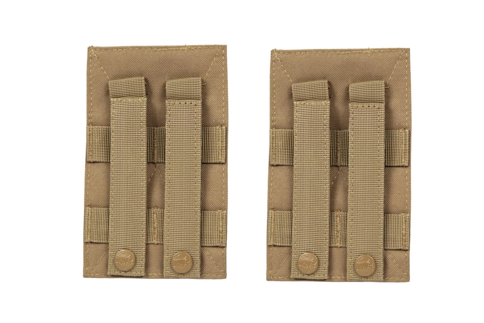 Hook and Loop MOLLE panels set - Coyote