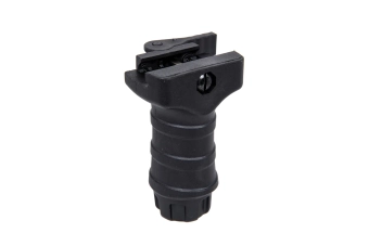 Korte verticale greep TGD QD (Plastic QD) Zwart