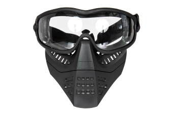 ANT mask with goggles - black