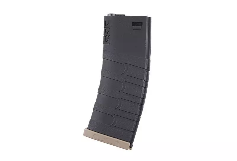 Cargador mid-cap 120 balines para M4/M16 (5 unidades) - negro/marrón