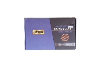 Elektrisch pistool replica CM127S MOSFET Editie - zwart (OUTLET)