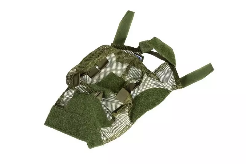 Mesh helmet cover for fast (M) - olive drab