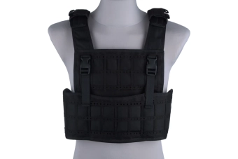 Light Laser-Cut Tactical Vest - Black
