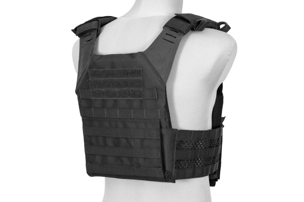 Kamizelka taktyczna Spartan Plate Carrier - czarna