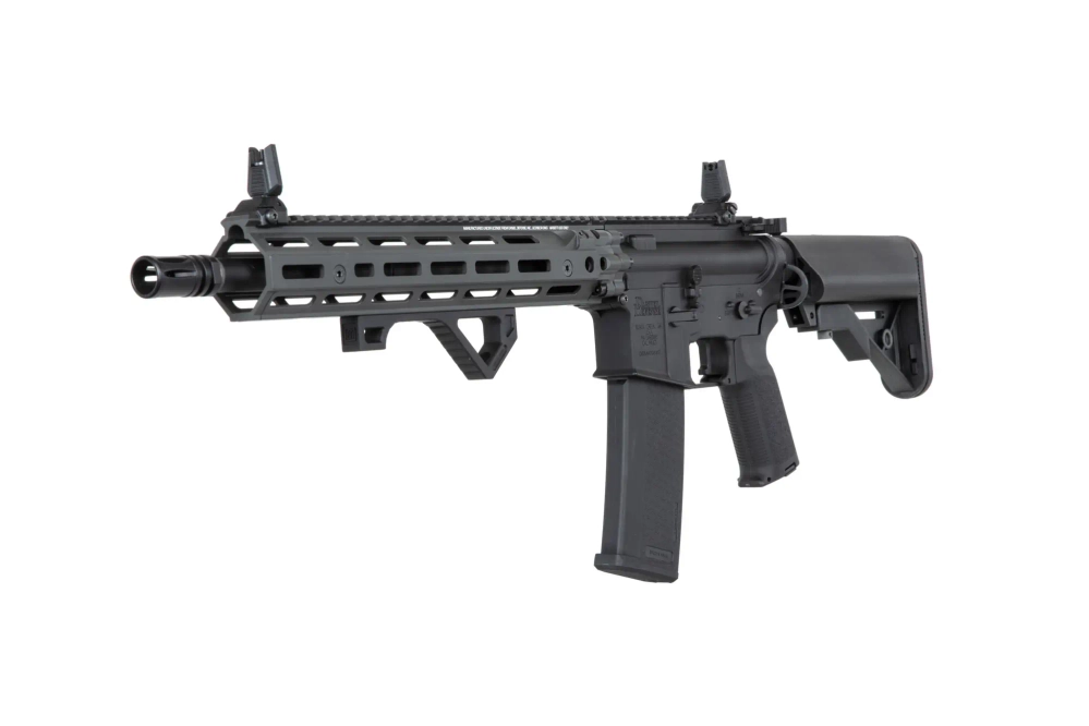 Airsoftová puška Specna Arms Daniel Defense® RIS III 12,5'' SA-P28 Prime™ Kestrel™ ETU s bezkomutátorovým motorem Šedá