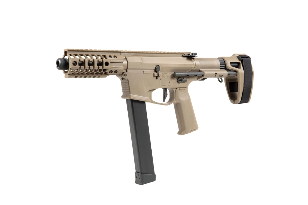 Replika pistoletu maszynowego M45S-S - Dark Earth