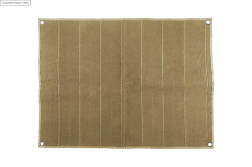 Patch Wall duży dla kolekcjonerów naszywek - tan