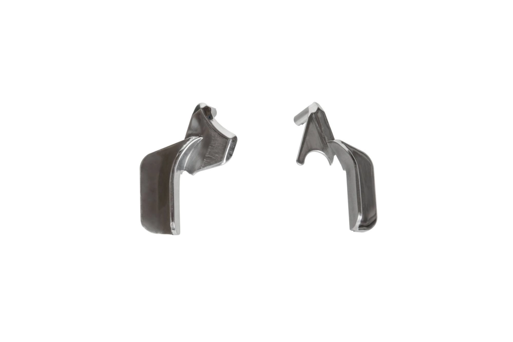 Steel ambidextrous safety for Marui Hi-Capa / 1911 airsoft guns - silver