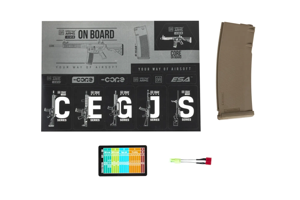 Specna Arms SA-C20 CORE™ HAL ETU™ 0,5J Caos Bronce Carabina airsoft
