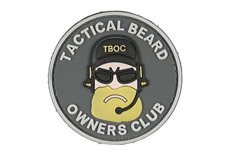 3D záplata - TBOC- černá