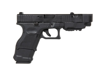 Replika zbraně 724A Advanced (green gasovéová) - černá