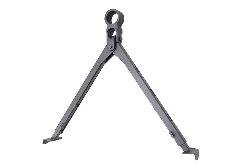 Bipod for the M249 type replicas with barrel mount