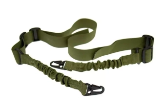 2-Point Tactical Sling - Bungee, olive green