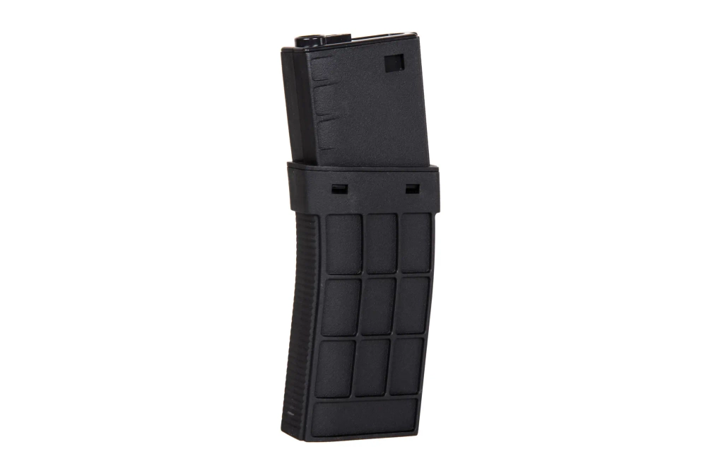Magazynek typu Hi-Cap do replik M4 na 450 kulek - Czarny