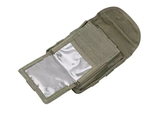 Pouch multiusos con portamapas - verde oliva