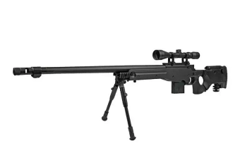 Fusil de airsoft rifle de francotirador MB4403D - con mira y bípode