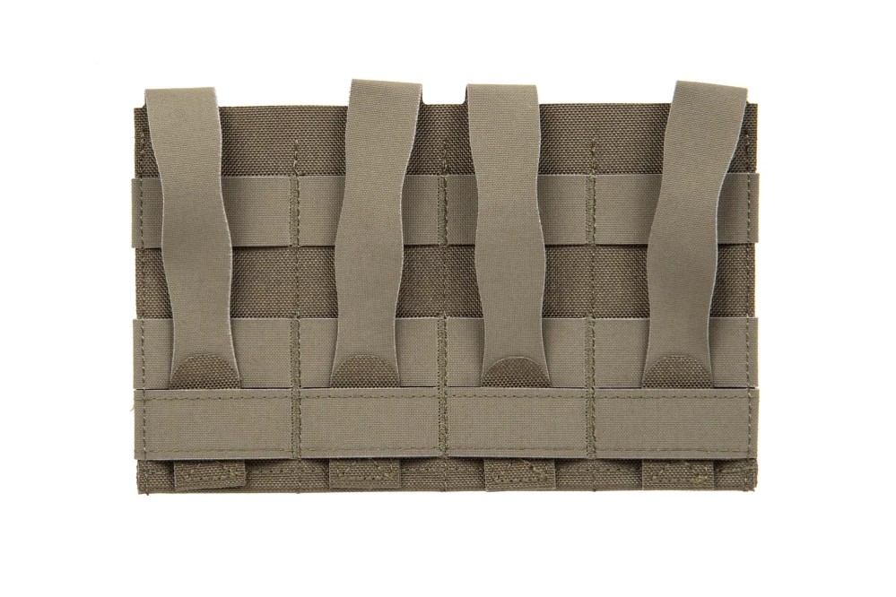 Poczwórna ładownica Wosport typu Speed na magazynki SMG Ranger Green