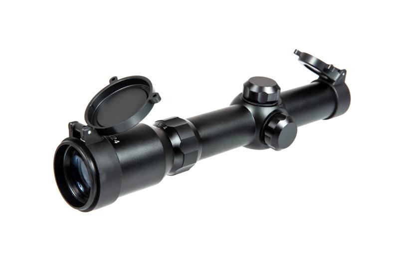 Replika lunety 1-4x24 Tactical - czarna