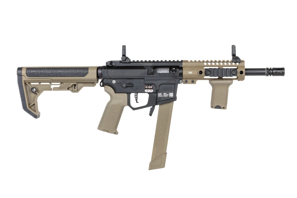 airsoft Specna Arms SA-PX01 samopal PRIME™ Aster II ETU s bezkartáčovým motorem Half-Tan