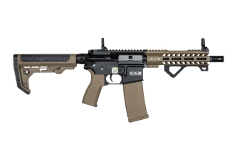 Replika karabiny RRA & SI SA-E17-L EDGE™ - Light Ops Stock - Half-Tan