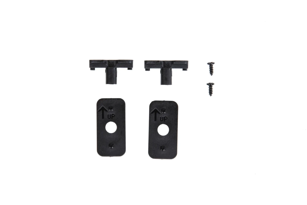 Adaptador de auriculares Comtac Woport para raíles tipo ARC (Tipo AMP) MC Negro