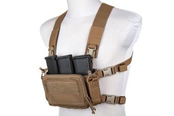 Chaleco Pectoral Ape Force Gear D3CRM Marrón Coyote
