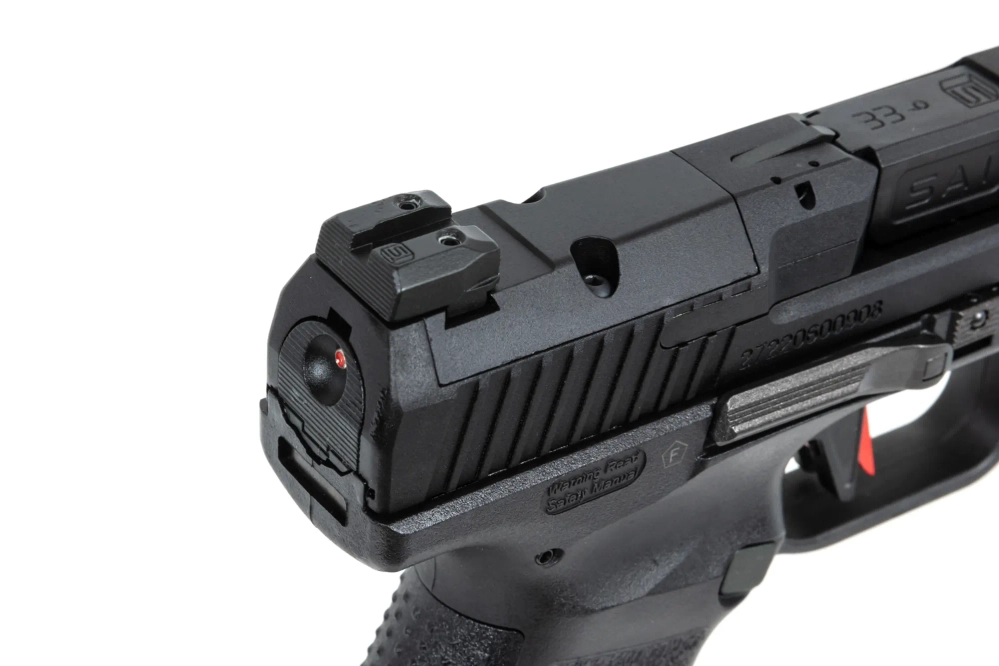 Cybergun x SAI Canik TP9 Elite Combat Green Gas airsoft Pistol Black