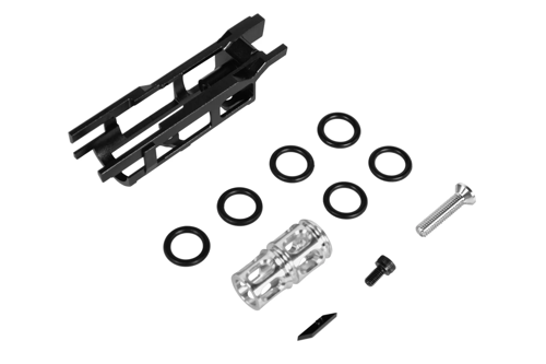LA Capa Customs 7075 TURBO BlowBack Module pour répliquess TM Hi-Capa Noir