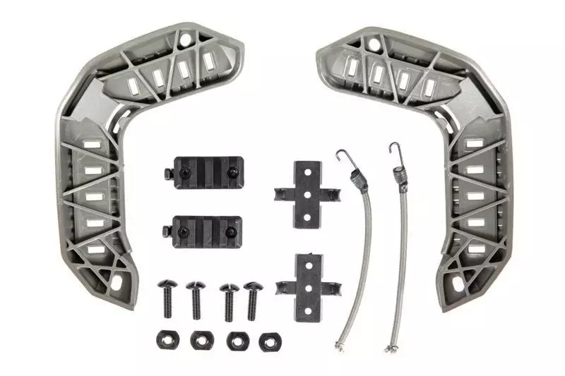 Maritime type rail mount and accesories set - Foliage Green