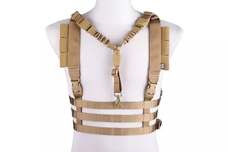Dynamic Chest Rig Tactical Vest - Tan