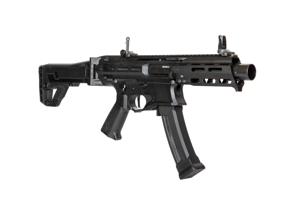 Airsoft machinepistool G&G MXC9 EV Zwart